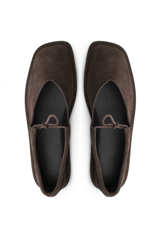 Балетки замшеві жіночі Vzuttya.UA