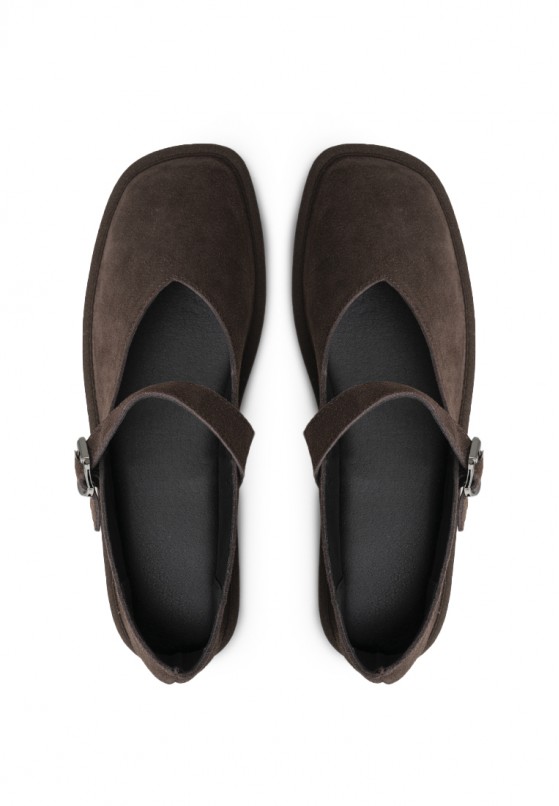 Балетки замшеві жіночі Vzuttya.UA