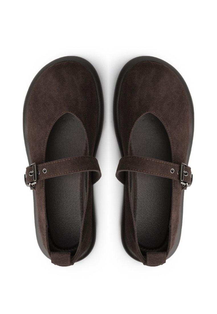 Балетки замшеві жіночі