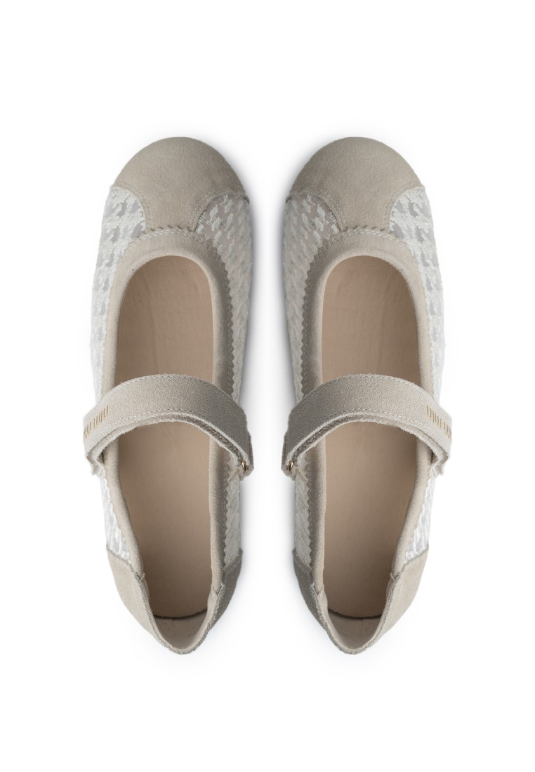 Балетки замшеві жіночі