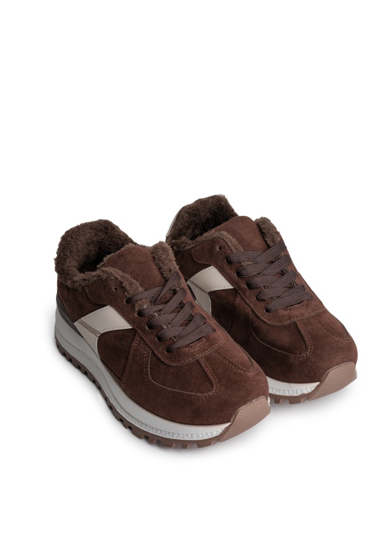 Кросівки з хутром жіночі