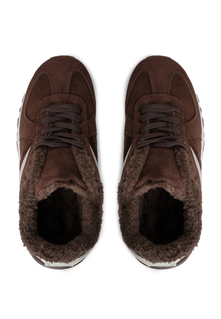 Кросівки з хутром жіночі