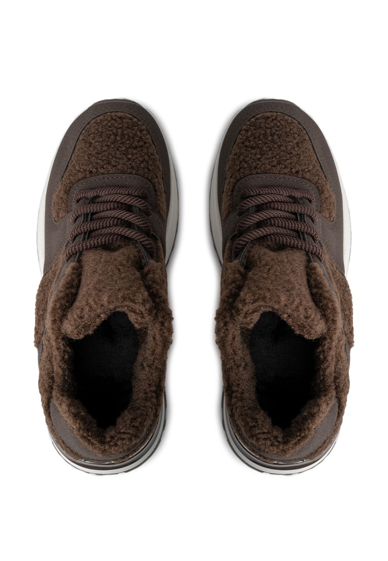 Кросівки з хутром жіночі