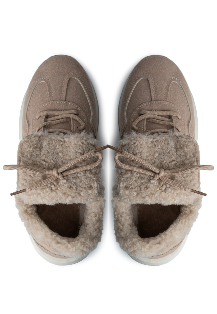 Кросівки з хутром жіночі