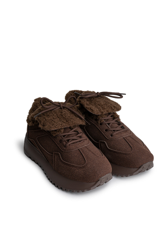 Кросівки з хутром жіночі Fidelitti