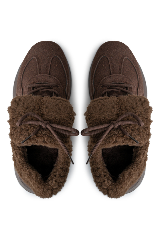 Кросівки з хутром жіночі Vzuttya.UA