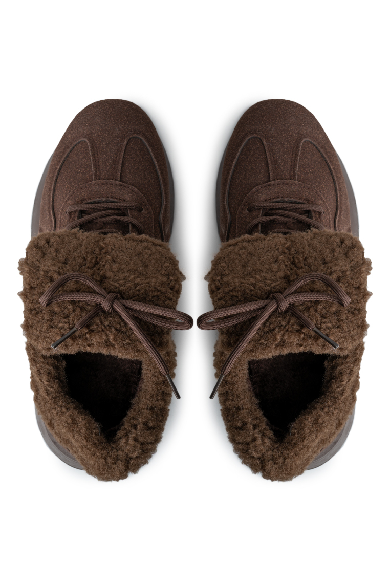 Кросівки з хутром жіночі