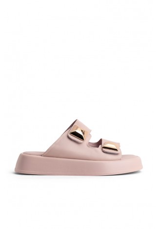 Шльопанці шкіряні жіночі Vzuttya.UA