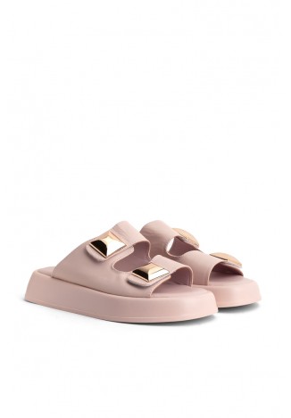 Шльопанці шкіряні жіночі Vzuttya.UA