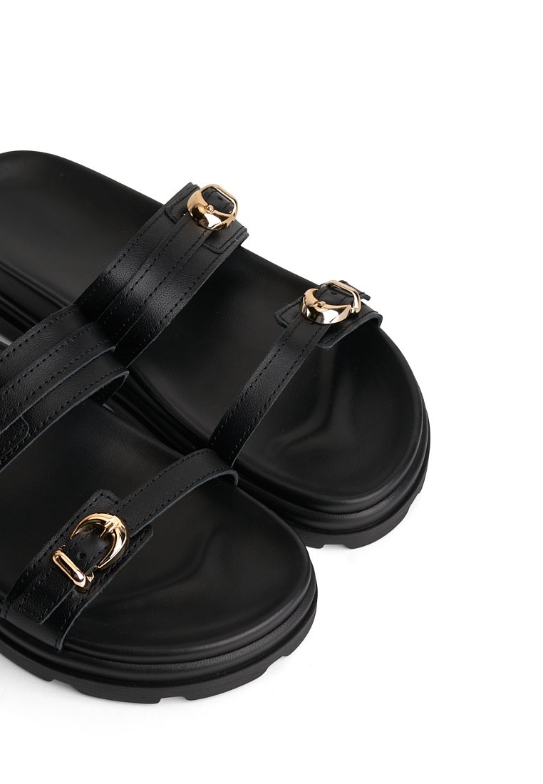 Шльопанці шкіряні жіночі