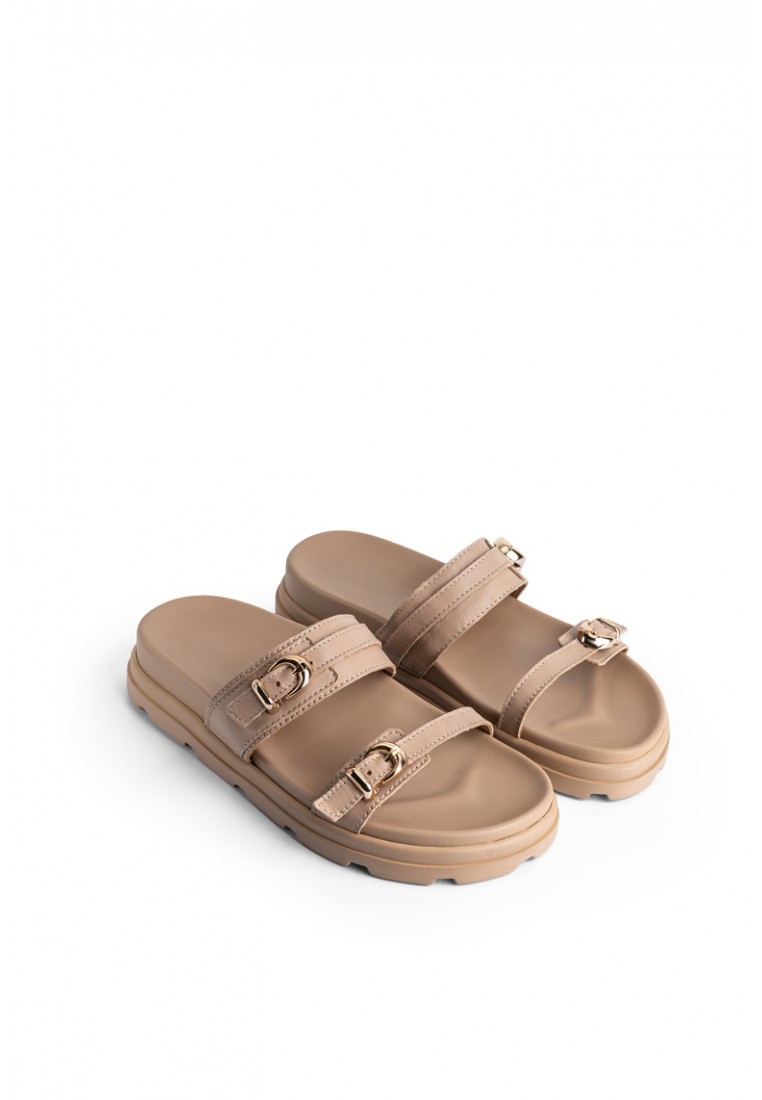 Шльопанці шкіряні жіночі