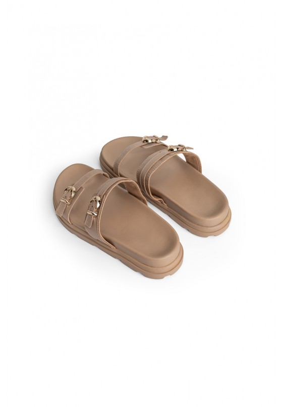 Шльопанці шкіряні жіночі Vzuttya.UA