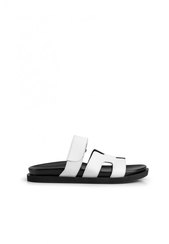 Шльопанці шкіряні жіночі Vzuttya.UA