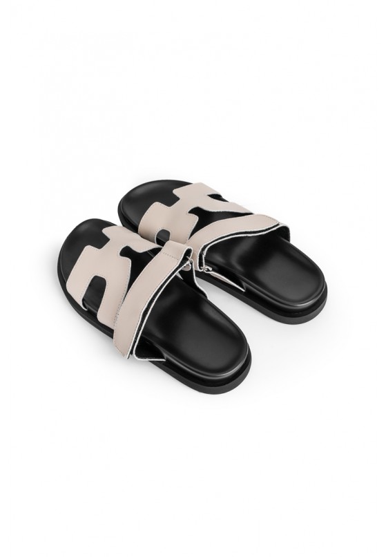 Шльопанці шкіряні жіночі Vzuttya.UA