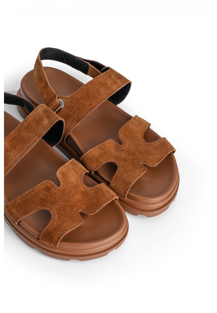 Босоніжки шкіряні жіночі