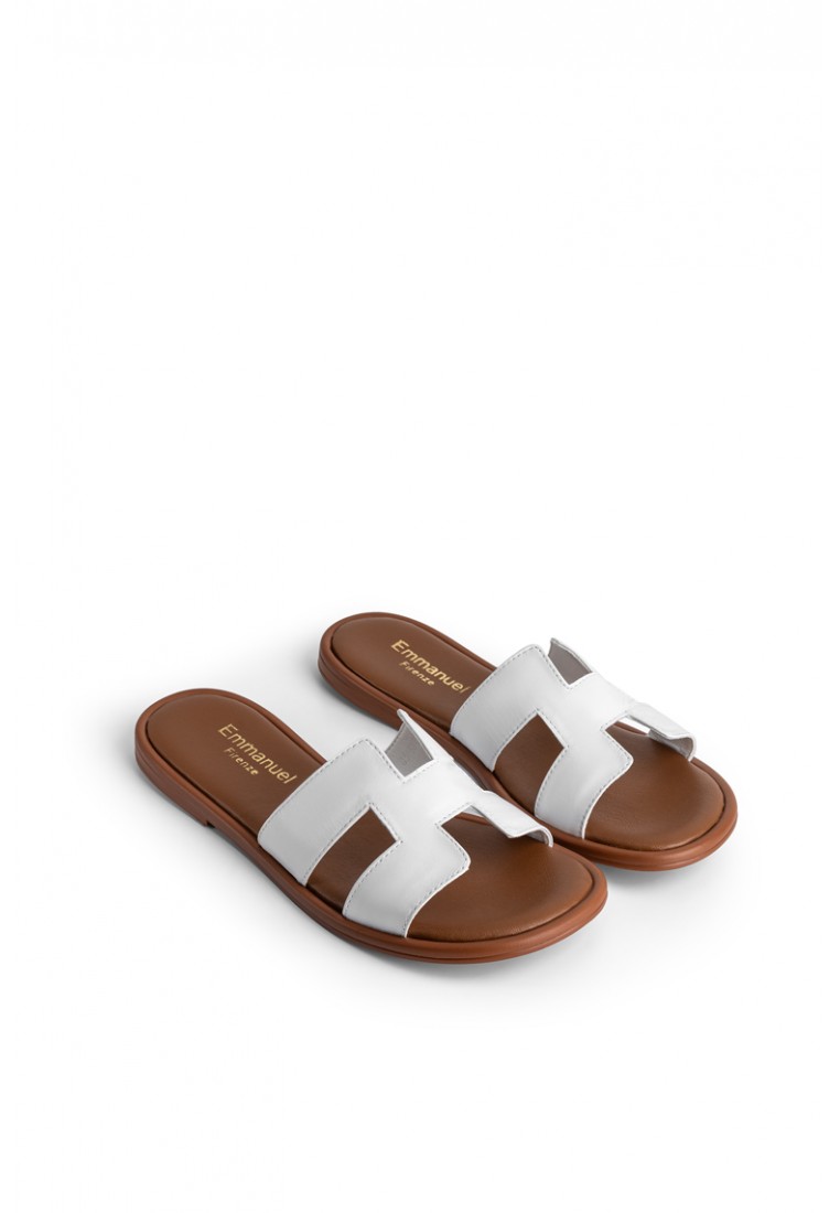 Шльопанці шкіряні жіночі