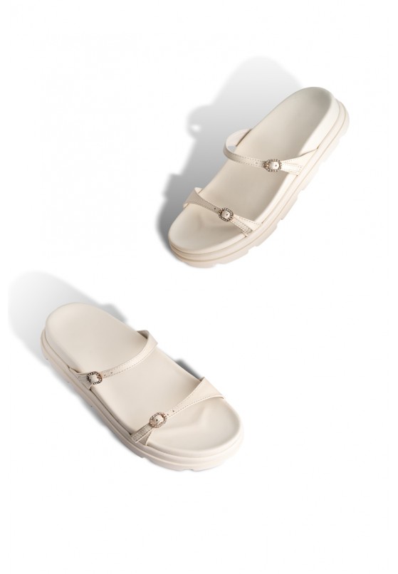 Шльопанці шкіряні жіночі Vzuttya.UA