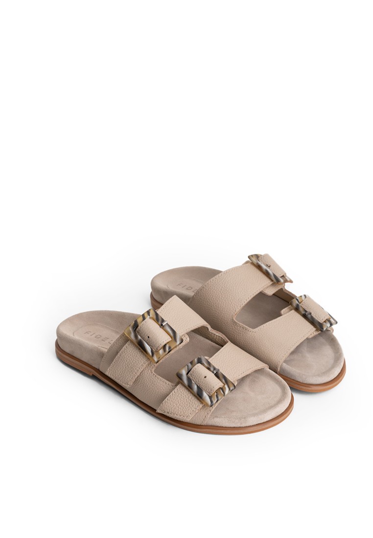 Шльопанці шкіряні жіночі