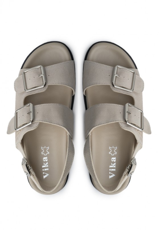 Босоніжки замшеві жіночі Vzuttya.UA