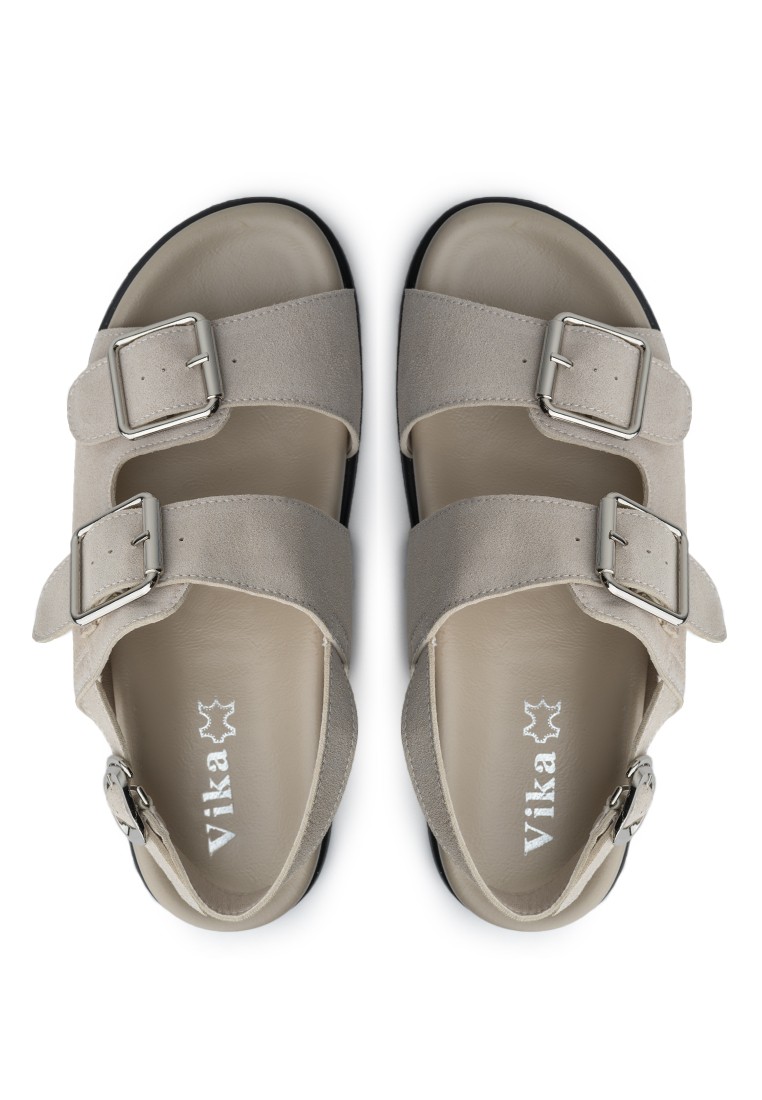 Босоніжки замшеві жіночі