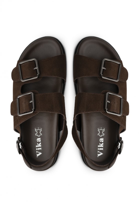 Босоніжки замшеві жіночі Vzuttya.UA