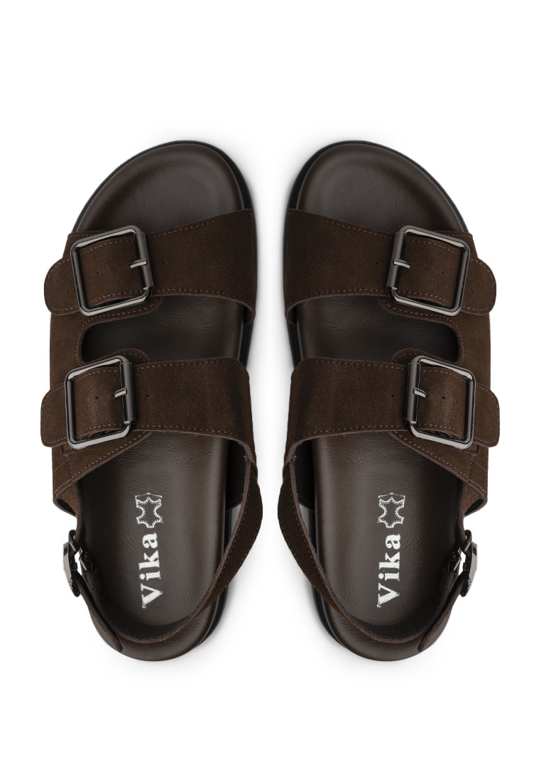 Босоніжки замшеві жіночі