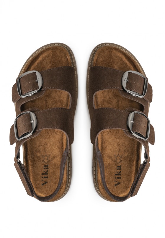 Босоніжки замшеві жіночі Vzuttya.UA