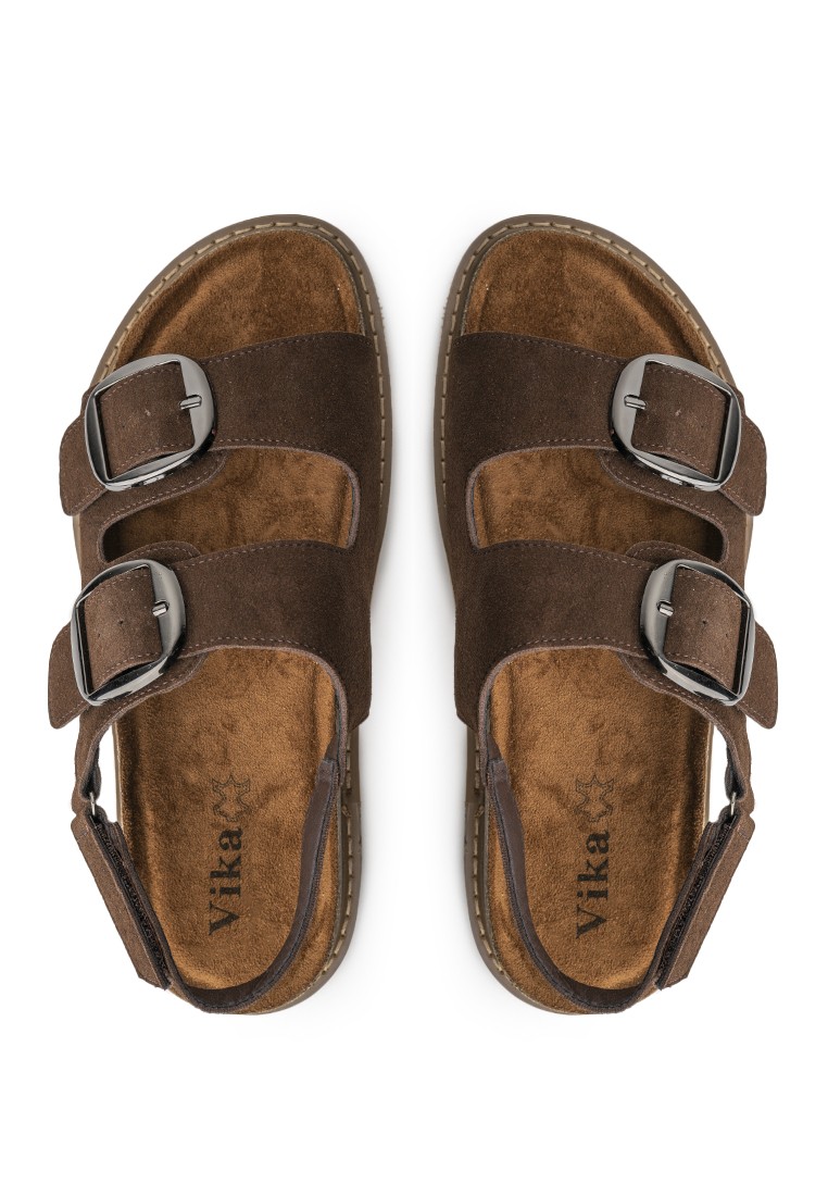 Босоніжки замшеві жіночі