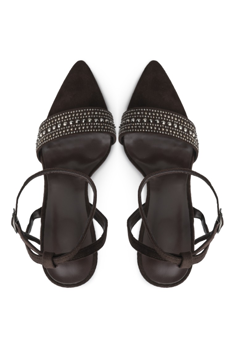 Босоніжки жіночі на підборах