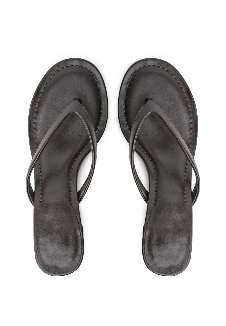 Шльопанці жіночі на підборах