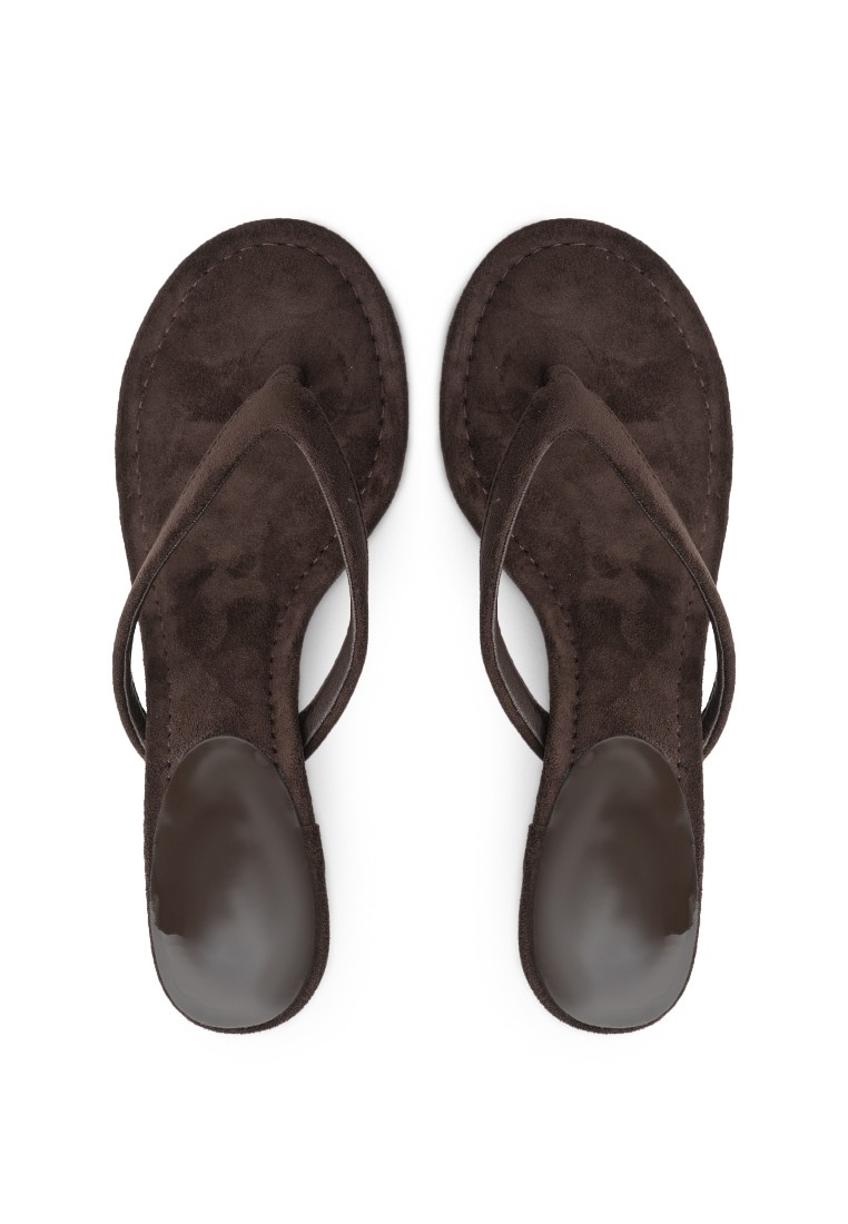 Шльопанці жіночі на підборах