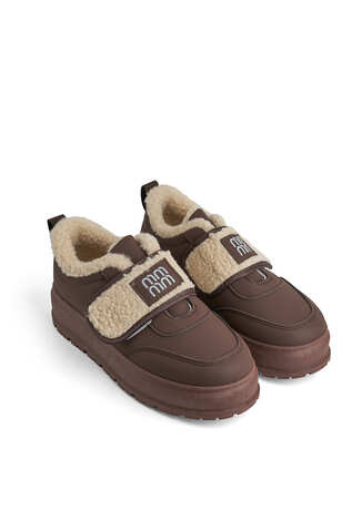 Кеди з хутром жіночі Fidelitti